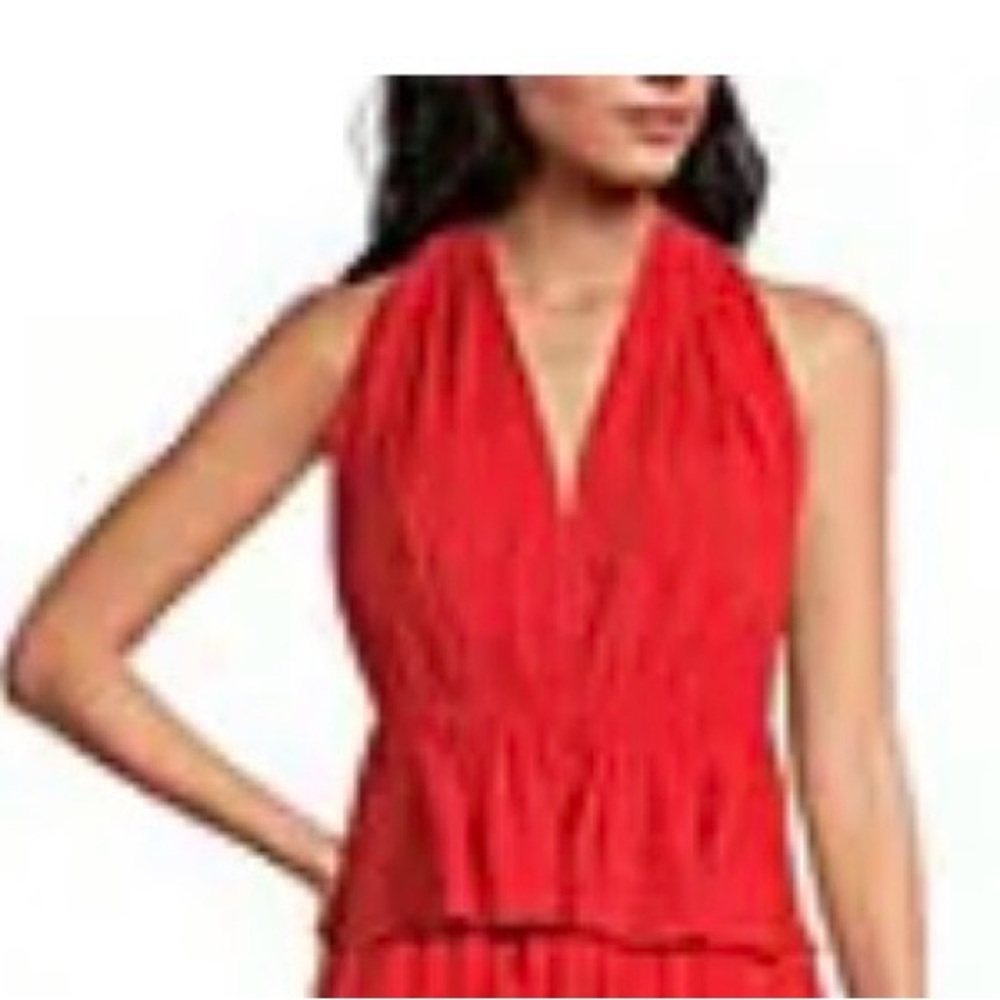 Giani Bernini Vibrant Red Sleeveless Top